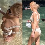 가슴골이 너무”..효연, 충격의 비키니 몸매 ‘대단한 몸매 자신감’