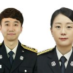 비행기에서 쓰러진 여고생 구한 소방관 부부