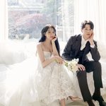 강은비, 17년 연애한 예비신랑은 '얼짱' 변준필…웨딩화보 공개