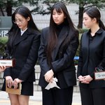 뉴진스, 재판 직접 출석 “어도어 주장, 노예계약 운용한다는 의미”