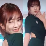 시원하게 등판 오픈…안유진, 노출도 당당하게