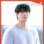 차은우 출국, 보랏빛 향기 남기고 파리로!'[엑's <b>숏폼</b>]