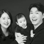 박수홍김다예, 딸 재이와 첫 가족사진…'70억 집 매입' 후 나날이...