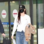 아이브 안유진, 눈 화장 지우면 이런 느낌‥흰티+청바지도 완벽해