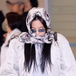 [현장포토] "시.선.강.탈"...제니, 시크한 입국