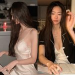 걸그룹이 슬립 한 장 달랑 걸치고 피아노 연주..너무 섹시한 셀카