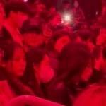 제니콘서트에서 나란히 앉은 아이린 <b>민지</b>