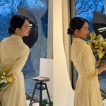 ‘김우빈’ 신민아, 웨딩촬영이라 해도 믿겠네‥꽃보다 더 싱그러운...