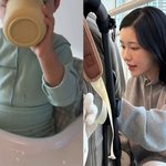 [댓글부탁해] 에릭나혜미 子, <b>볼살</b> 통통 "예뻐"..둘째도 귀여울...