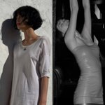 '6살 연하 열애설' 나나, 모두가 놀란 '노브라' 룩