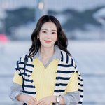 [현장포토] "봄내음 물씬"…아이린, 화사한 출국