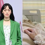 김윤아, '뇌 신경마비' 투병 고백 후 근황…링거 <b>투혼</b>