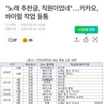 [모두드루와] 카카오 <b>sm</b> 기사 이거 뭐임?
