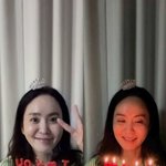 ‘이혼 소송’ 박지윤, <b>왕관</b>까지 쓰고 파티…46번째 생일