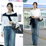 수지, 749만원으로 꾸민 '국민 첫사랑' 패션…무심히 걸친 가디건...