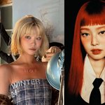 햇빛에 탄 줄 알았더니…제니→한소희, 유행 메이크업이었다 [엑's...