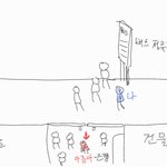 버스를 누가 먼저타는게 맞는건가요?