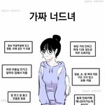 남자들에게 은근히 인기 많다는 <b>너드녀</b>
