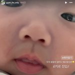 55세 양준혁 붕어빵 딸, 생후 112일에 6㎏ 진입 “얼마나 배고팠으면”