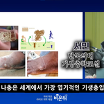 사람을 <b>물가</b>로 끌고 가는 엽기적인 기생충