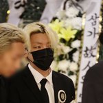 고 장제원 전 의원 빈소 들어가는 <b>노엘</b>