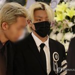 고 장제원 전 의원 빈소 들어가는 <b>노엘</b>