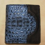 [가죽공예] 가죽공예 마디샤-<b>천연</b> 악어 가죽 지갑