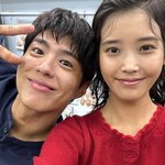 아이유, 그리운 박보검과의 꼬질 투샷..안 씻은게 이렇게 반가울...