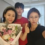 두 자녀와 맞은 생일..밥 안 먹어도 배부를 듯 “<b>보물</b>들 고마워”