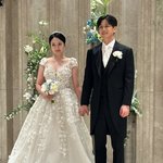 강은비변준필, 17년 사랑 결실 "세상에서 제일 행복한 <b>신랑신부</b>"