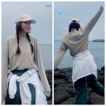 박한별, 제주서 하루하루가 천국…현무암 쏟구치는 행복한 기운