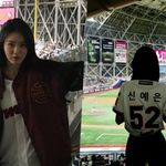 신예은, 야구 유니폼도 너무 예뻐…퍼스널 <b>컬러</b> '버건디'였네