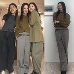 고모보다 훌쩍 큰 지온이랑 전시회! 20대 뺨치는 오버핏 <b>슬랙스</b>룩