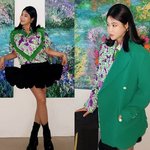 ‘18kg 감량’ 솔비, 작품에서 튀어나온 듯! 11자 극세사 다리...