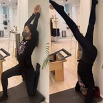 '48세' 김희선, 거꾸로 <b>서도</b> 아름답네..."운동으로 만든 여신...