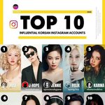 가장 영향력 있는 아이돌 인스타그램 계정 <b>TOP</b> 10