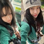 이렇게 동안이었나? 볼 나온 초동안 귀요미 <b>비니</b>&amp;셔켓 일본 여행룩