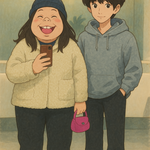 남친이랑 <b>지브리풍</b> ㅋㅋㅋ
