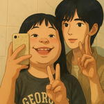 [댓글부탁해] 남친이랑 찍은 지브리풍 봐줘