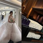 효민, 국내 2벌 뿐인 드레스 입은 것 모자라 답례품 무려 '3종류'