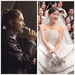 티아라 출신’ 효민, 단 2벌 드레스 입고 결혼…이동욱→거미 총출동