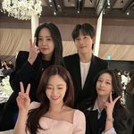 2세대 아이돌 다모였네…지연, 효민 결혼식서 만난 <b>은정</b>→임시완