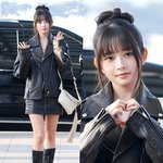 콩순이 휴무' 아이브 레이, 한계 없는 미모 폭주기니