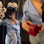 '이혼' 기은세, 과감한 생일룩…"비싼 반지 끼워주고, 꽃밭까지"