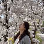 ‘강경준’ 장신영, 달라진 일상...벚꽃처럼 '활짝' 피운 <b>미소</b>