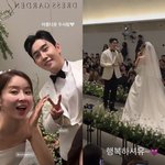 은가은박현호 결혼식 현장 공개, 신랑 양팔 번쩍→버진<b>로드</b>서 달달...