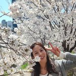 강경준 불륜 논란 품은 장신영, 만개한 벚꽃처럼 환한 <b>미소</b>