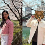 김다영, 14세 <b>연상</b> 배성재와 벚꽃 데이트…결혼 앞두고 더 예뻐졌어