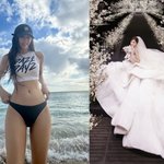 2벌 드레스' 벗고 비키니 입었다..금융맨과 '<b>HOT</b>'한 신혼여행