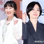 김국희, 송혜교 앞 대실수…"손등에 담뱃불 꺼, 남편도 격분"...